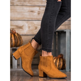 Nio Nio Sztyblety Na Obcasie brązowe 1