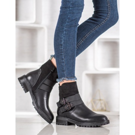 Erynn Workery Ze Sprzączką czarne 1