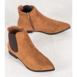 Marquiz Botki W Szpic brązowe 1