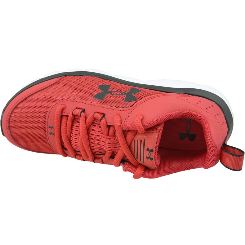 Buty Under Armour Assert 8 Jr 3022100-601 czerwone czerwone 2