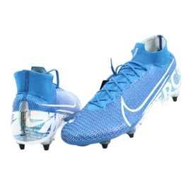 Buty piłkarskie Nike Mercurial Superfly 7 Elite SG-Pro Ac M AT7894-414 niebieskie 4