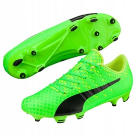 Buty piłkarskie Puma Evo Power 3 Fg 103956 01 zielone zielone 3