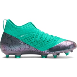 Buty piłkarskie Puma Future 2.3 Netfit Fg Ag Color Shift M 104832 01 zielone zielone 2