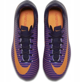 Buty piłkarskie Nike Mercurial Vapor Xi Fg Jr 831945-585 fioletowe fioletowe 1