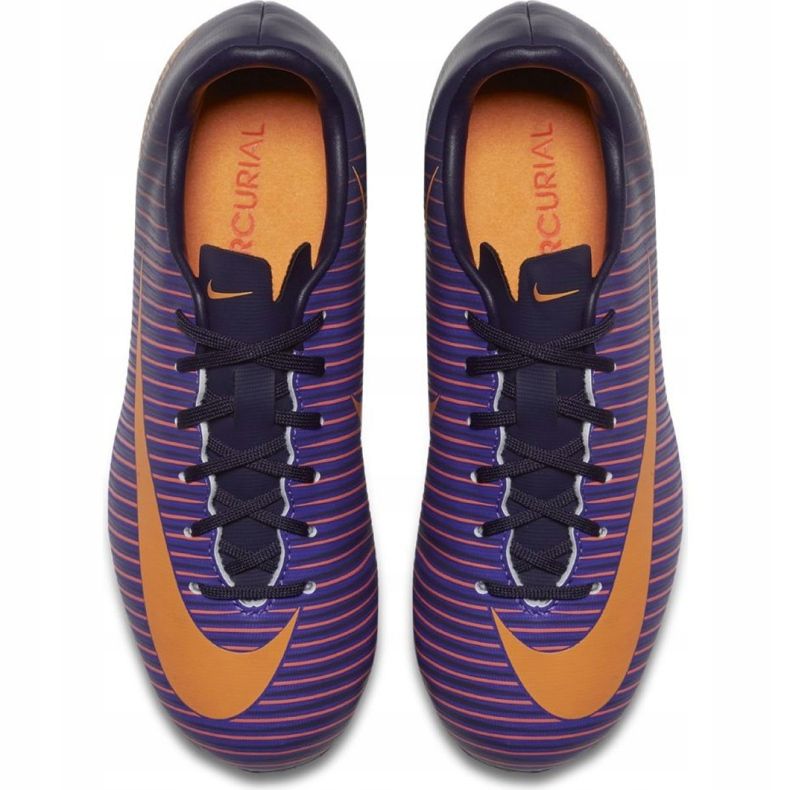 Buty piłkarskie Nike Mercurial Vapor Xi Fg Jr 831945-585 fioletowe fioletowe 1