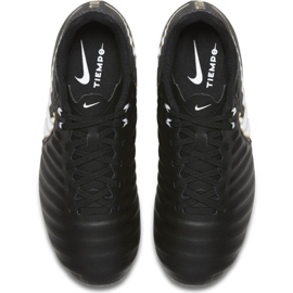 Buty piłkarskie Nike Tiempo Iv Fg Jr 897725-002 czarne czarne 1