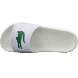 Klapki Lacoste Croco Slide 119 3 W 737CFA0005082 białe 2