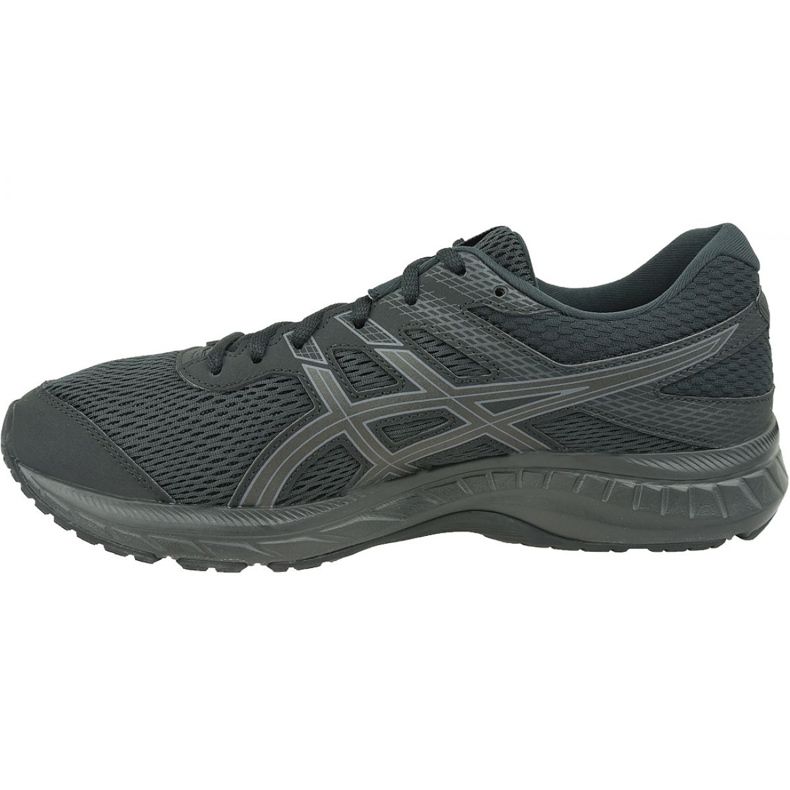 Buty biegowe Asics Gel-Contend 6 M 1011A667-002 czarne szare 1