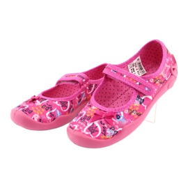 Befado obuwie dziecięce 114X358 różowe wielokolorowe 4