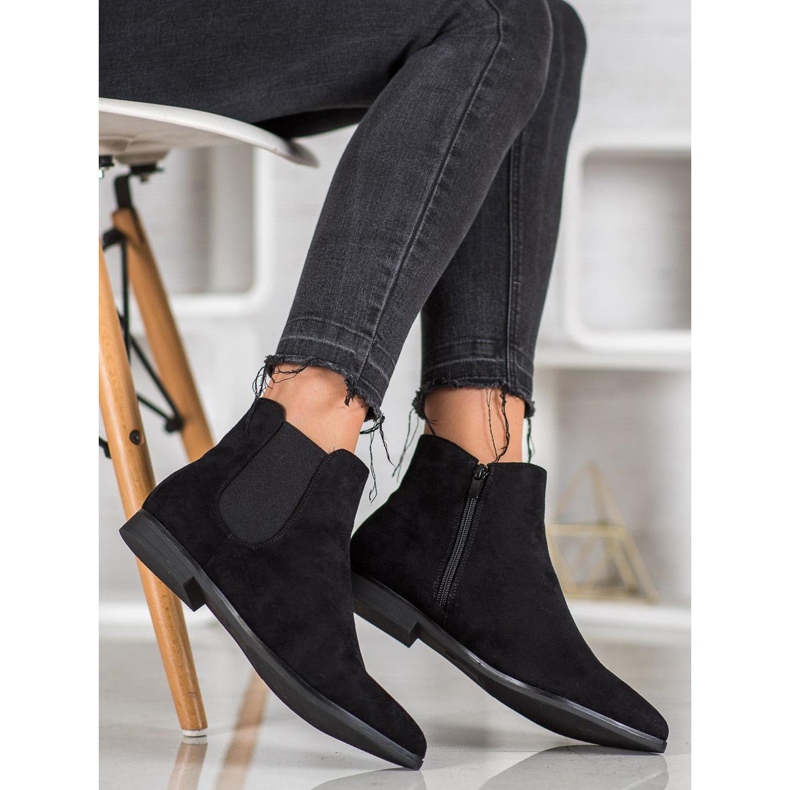 Marquiz Botki W Szpic czarne 2