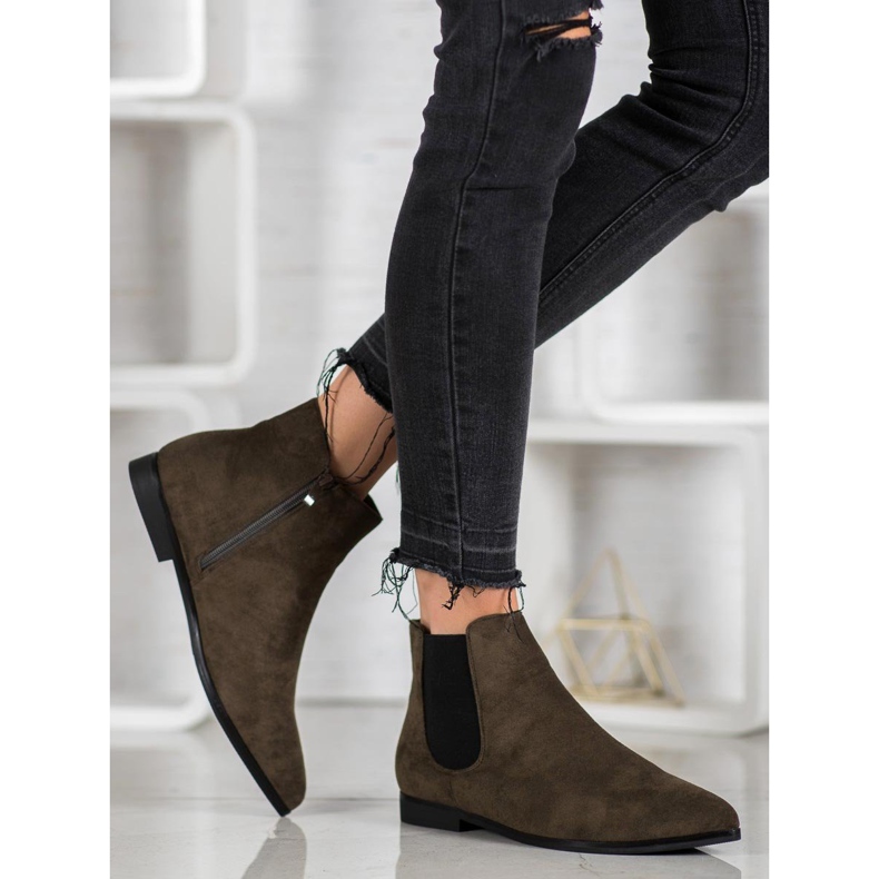 Marquiz Botki W Szpic zielone 1