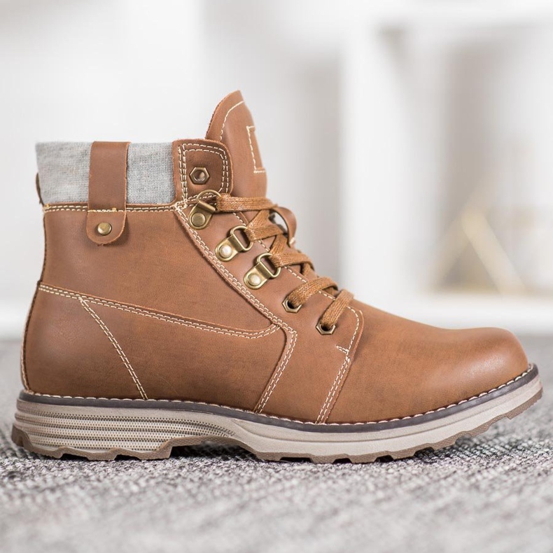 Weide Brązowe Traperki 2