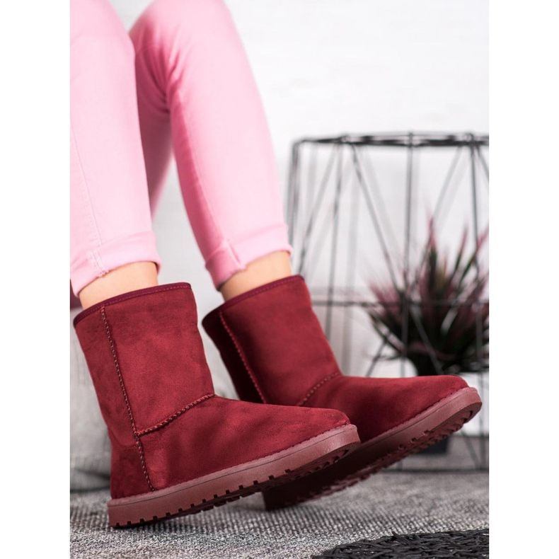 SHELOVET Mukluki czerwone 1