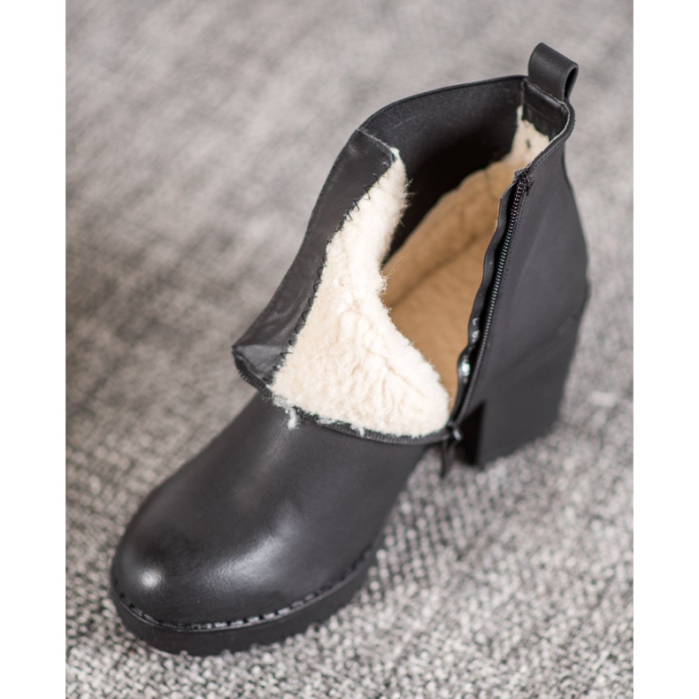 J. Star Casualowe Botki czarne 2