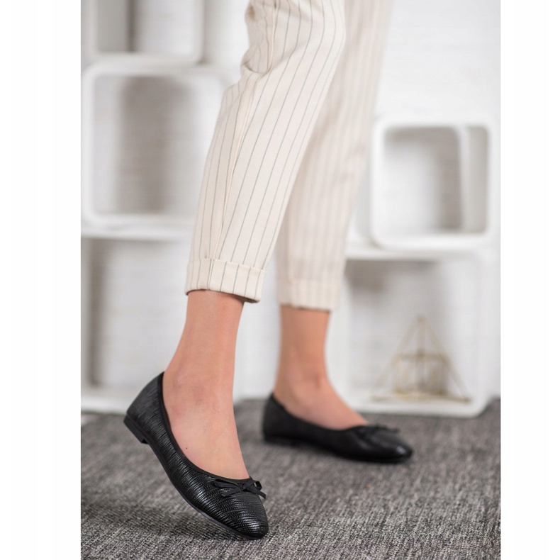 Evento Wygodne Baleriny czarne 2