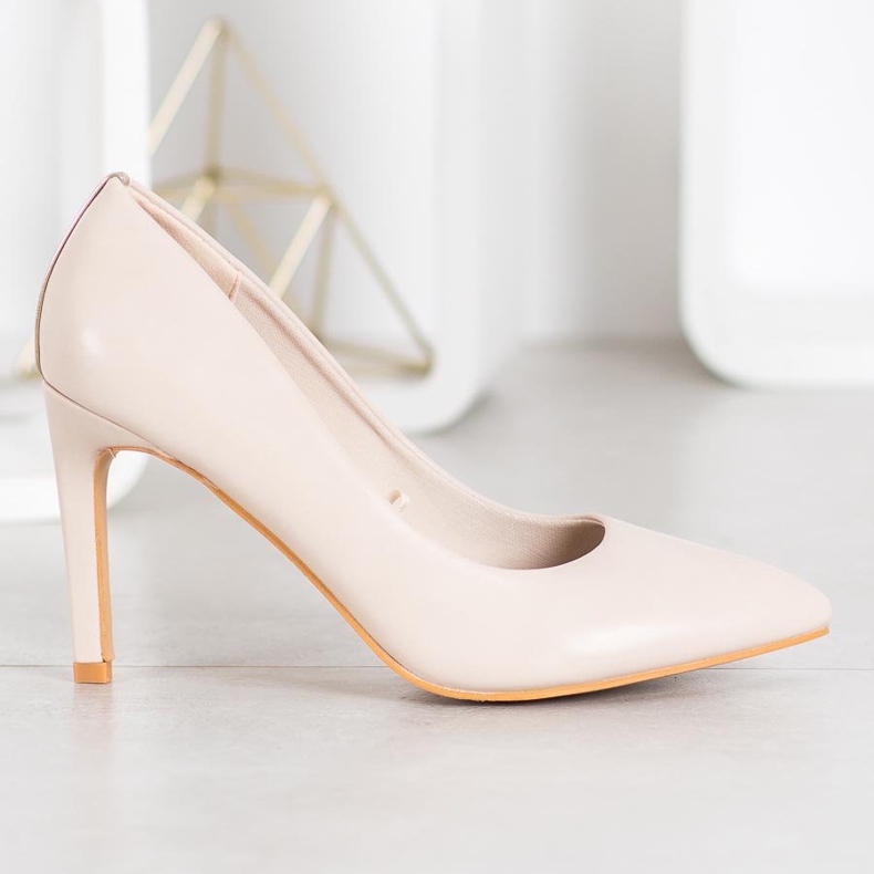 Szpilki VINCEZA brązowe 2