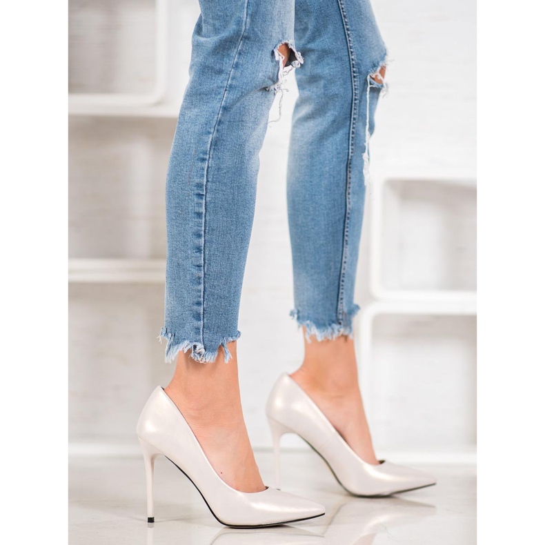 Goodin Modne Szpilki białe 1