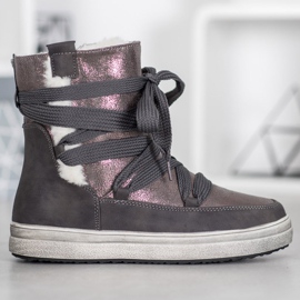 SDS Ciepłe Śniegowce szare 2