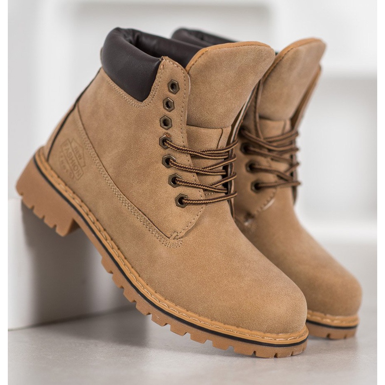 Haver Trapery Z Eko Skóry brązowe 2