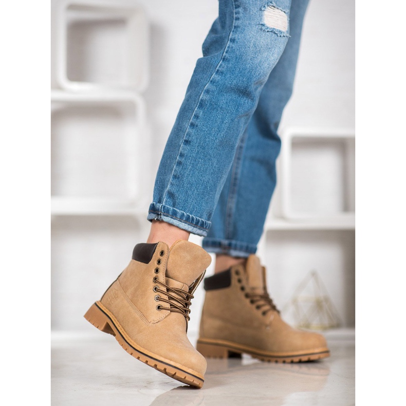 Haver Trapery Z Eko Skóry brązowe 1