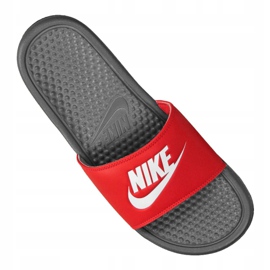 Klapki Nike Benassi Jdi Slide M 343880-028 czerwone 3