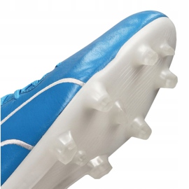 Buty piłkarskie Puma King Platinum Fg / Ag M 105606-01 niebieskie niebieskie 5
