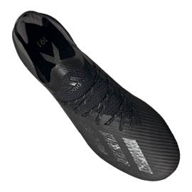 Buty piłkarskie adidas X 19.1 Fg M EG7127 czarne czarne 3