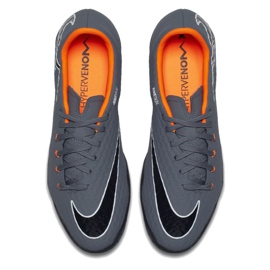 Buty piłkarskie Nike Hypervenom PhantomX 3 Academy Tf M AH7279-081-S szare szare 1