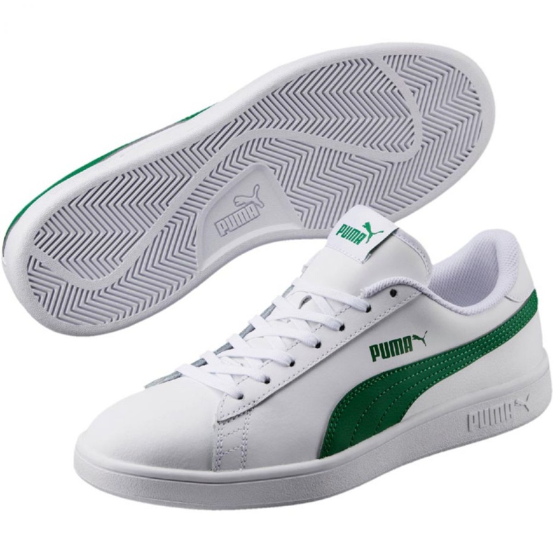 Buty Puma Smash v2 L M 365215 03 białe 1