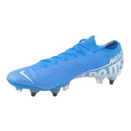 Buty piłkarskie Nike Mercurial Vapor 13 Elite SG-Pro Ac M AT7899 414 niebieskie 2