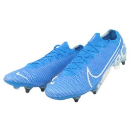 Buty piłkarskie Nike Mercurial Vapor 13 Elite SG-Pro Ac M AT7899 414 niebieskie 3