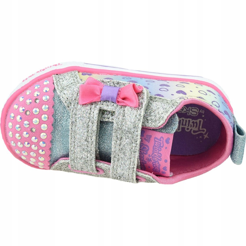 Buty Skechers Shuffle Lite Jr 20135N-SMLT różowe 2