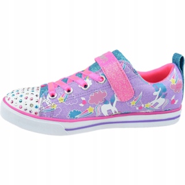 Buty Skechers Sparkle Lite Jr 20212L-LVMT fioletowe 1