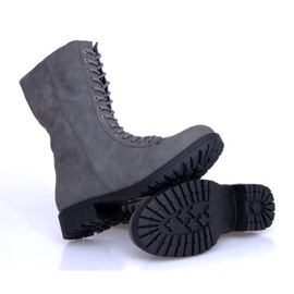 Ocieplane Trapery Militarne C7-1 Szary szare 1