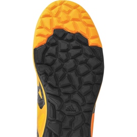 Buty piłkarskie adidas X 15.3 Tf Jr S74663 pomarańczowe pomarańczowe 1