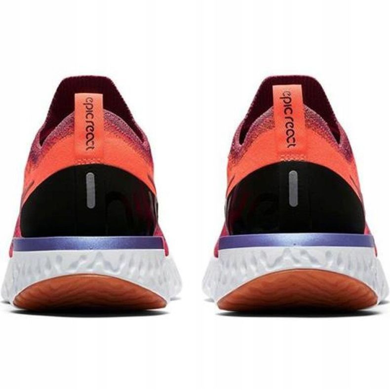 Buty biegowe Nike Epic React Flyknit W AQ0070 601 czerwone 2