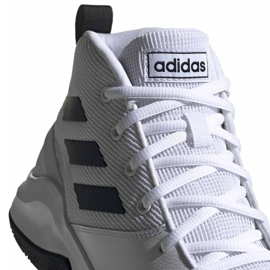 Buty koszykarskie adidas Ownthegame M EE9631 białe białe 2
