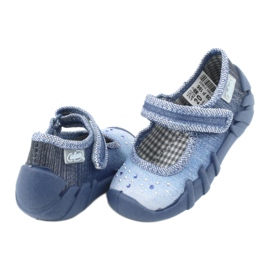 Befado obuwie dziecięce 109P186 niebieskie 4