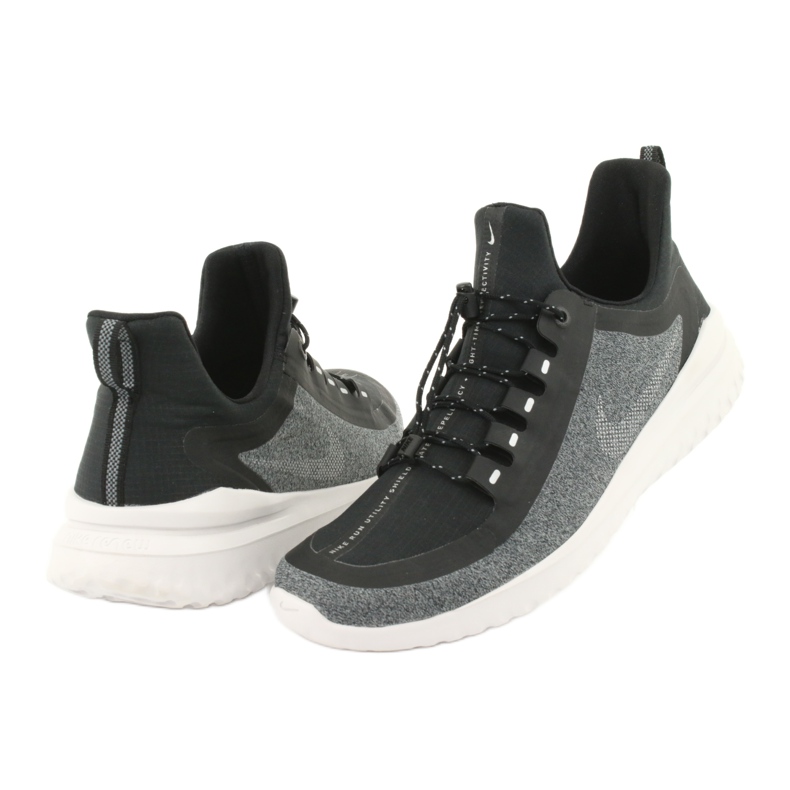 Buty Nike Renew Rival Shield M AR0022-001 czarne szare 5