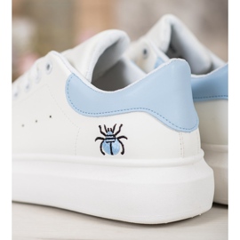 Kylie Modne Buty Sportowe białe 1