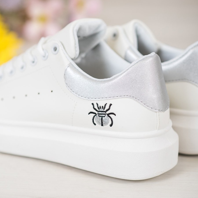 Kylie Modne Buty Sportowe białe 2