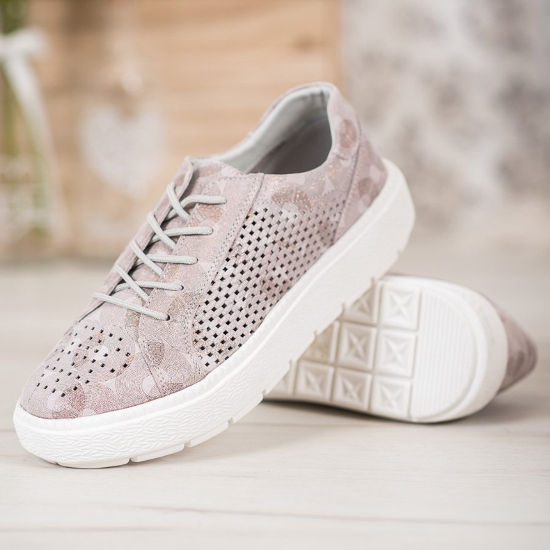 Goodin Sznurowane Półbuty brązowe 1