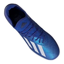 Buty adidas X 19.1 In M EG7134 niebieskie niebieskie 3