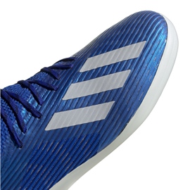 Buty adidas X 19.1 In M EG7134 niebieskie niebieskie 4
