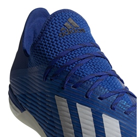 Buty adidas X 19.1 In M EG7134 niebieskie niebieskie 5