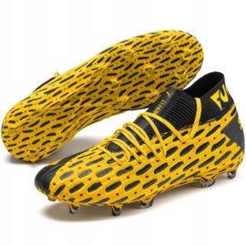 Buty piłkarskie Puma Future 5.1 Netfit Fg Ag M 105755 03 żółte żółte 1