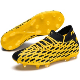 Buty piłkarskie Puma Future 5.2 Netfit Fg Ag M 105784 03 żółte żółte 3