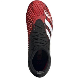 Buty piłkarskie adidas Predator 20.1 Fg Jr EF1992 czarne wielokolorowe 1