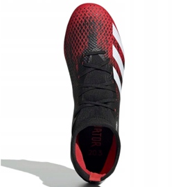 Buty piłkarskie adidas Predator 20.3 Fg M EE9555 czarne wielokolorowe 1