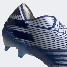 Buty piłkarskie adidas Nemeziz 19.1 Sg M FU8497 niebieskie niebieskie 3